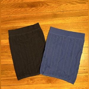 BCBGeneration Set of 2 Bandage Skirts